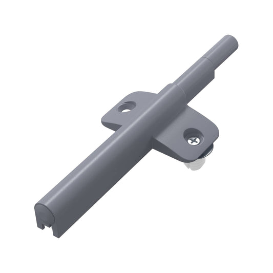 vidaXL Μαλακή κλειδαριά 12 τεμ. Γκρι 125 x 47 x 15 mm PP