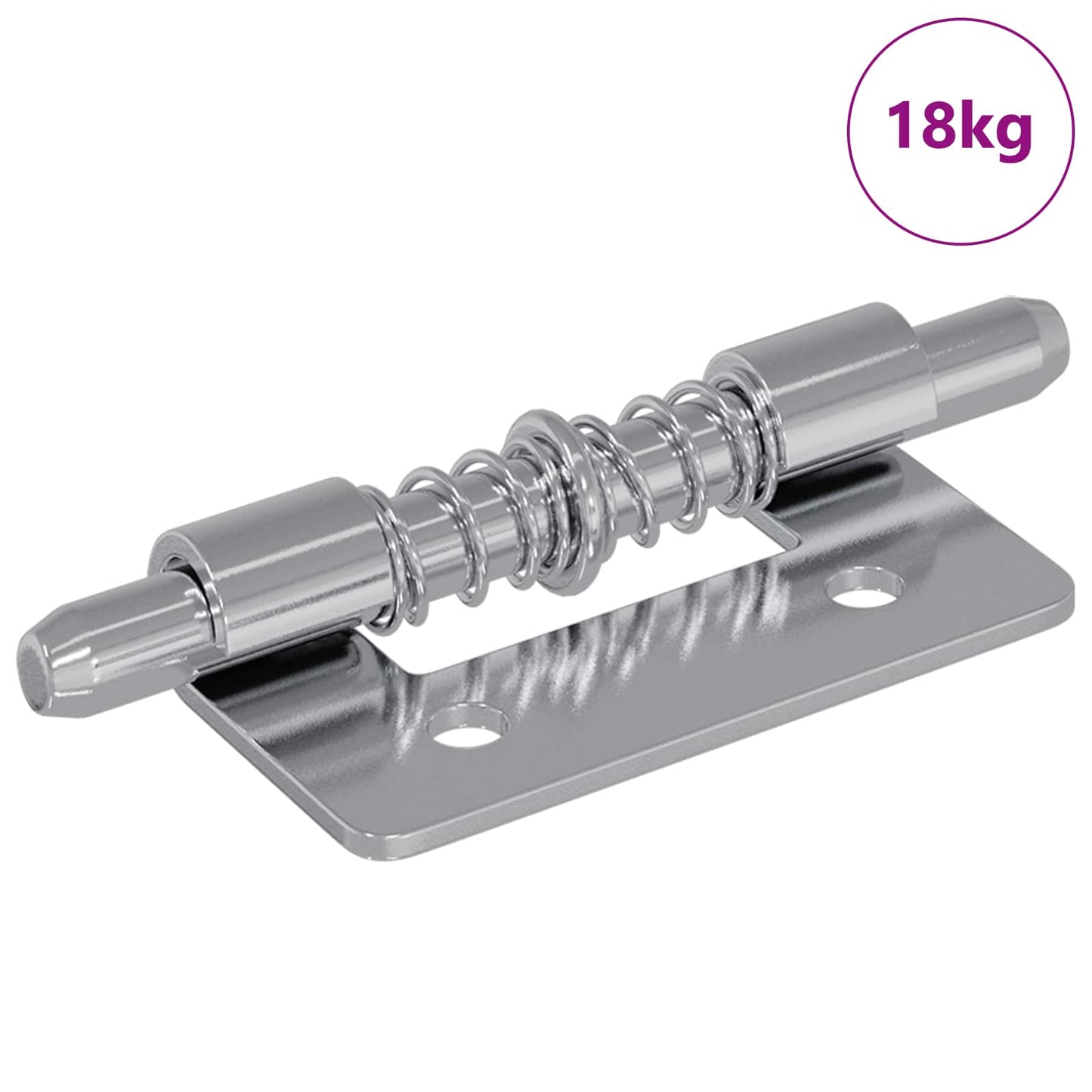 vidaXL Κλείστρο 1800 pcs Ασημί 46 x 17 x 1,2 mm Ατσάλι