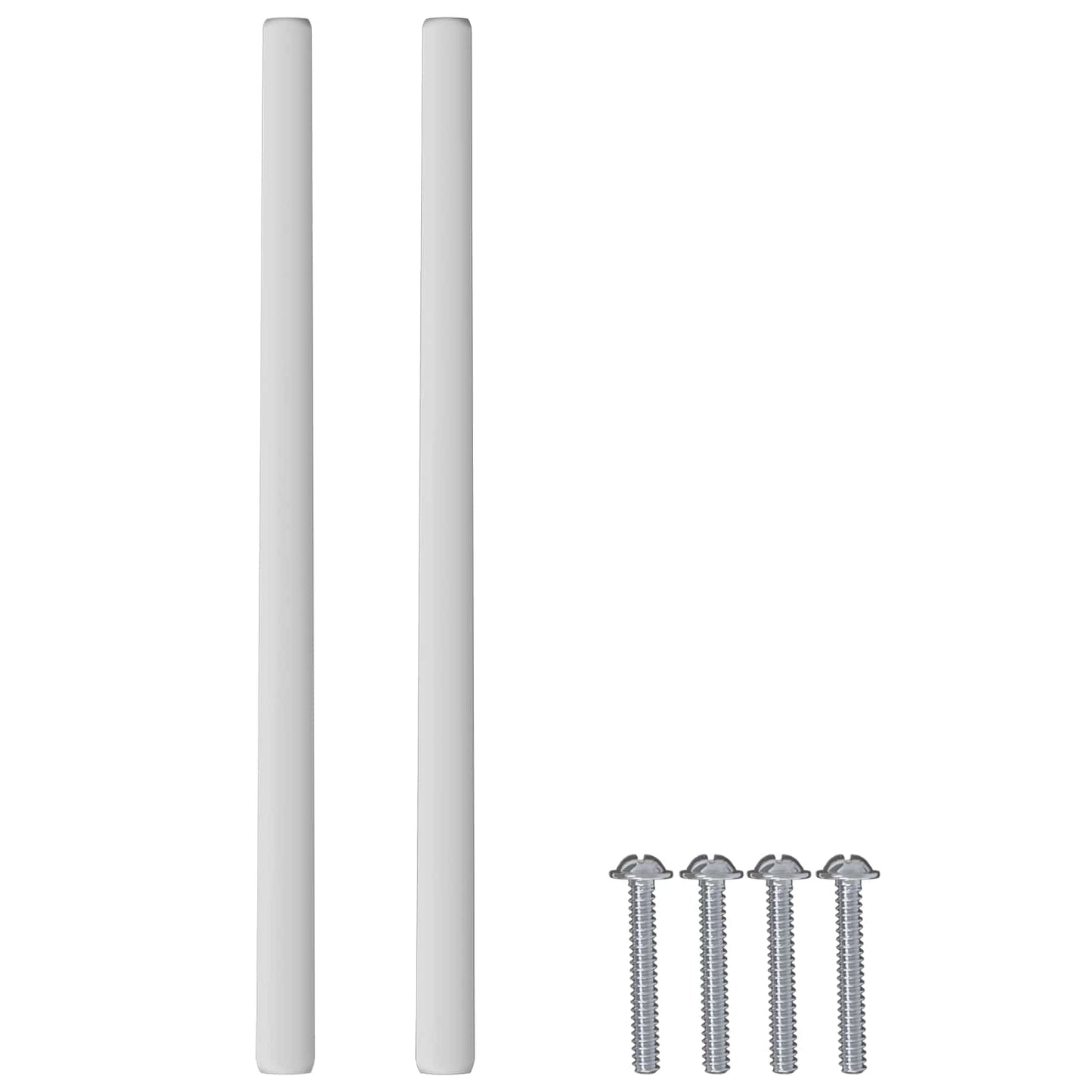 vidaXL Λαβή Μονόχρωμο 828 τμχ. Ασημί 105.7 x 7.4 x 15.5 mm Αλουμίνιο