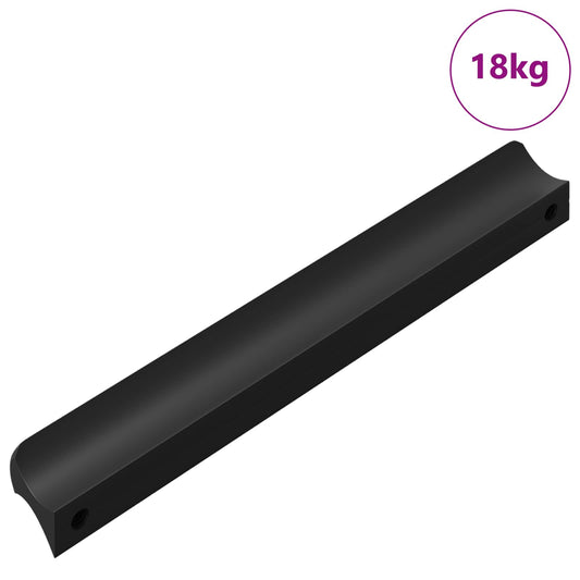 vidaXL Λαβή 973 τεμ. Μαύρο 106 x 7,4 x 15,5 mm Αλουμίνιο