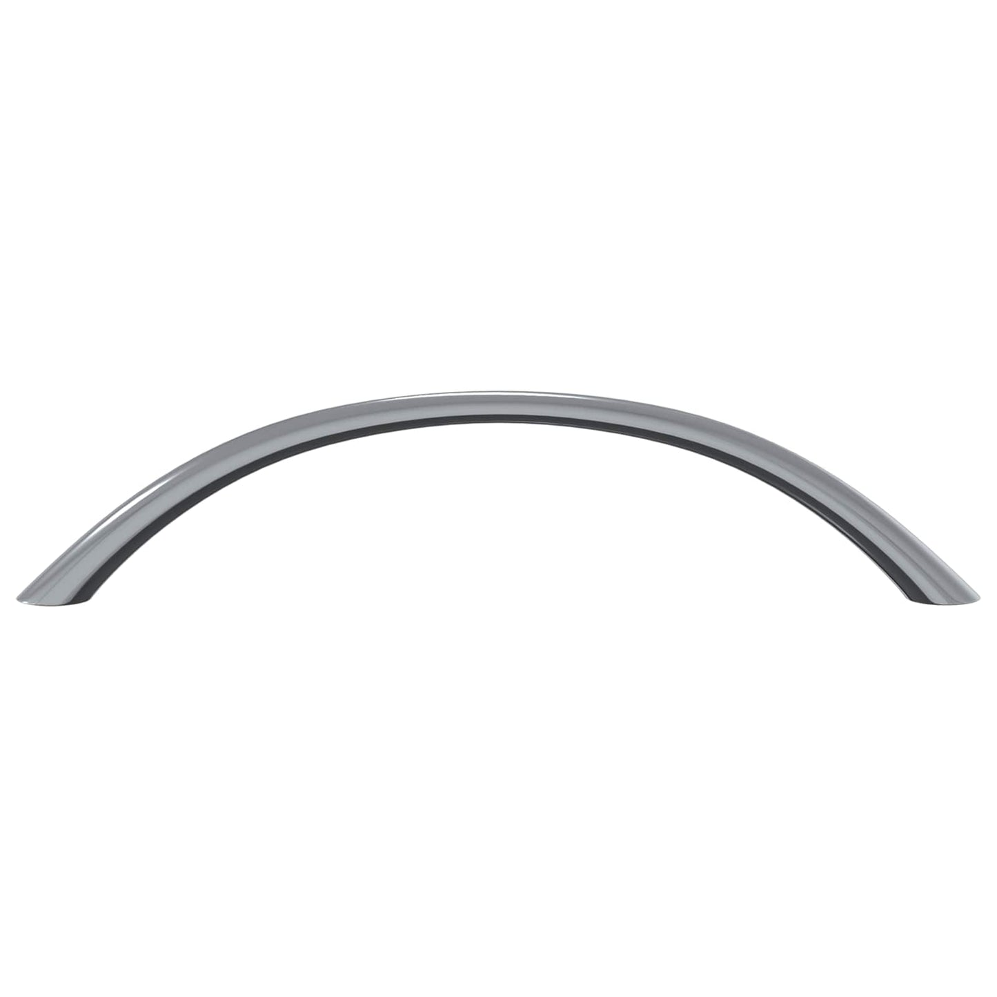 vidaXL Λαβή 2 pcs Ασημί 107 x 3.6 x 23 χιλ. Ανοξείδωτο ατσάλι