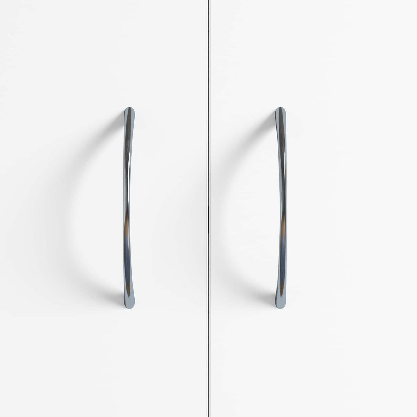 vidaXL Λαβή 1385 pcs Ασημί 107 x 3.6 x 23 χιλ. Ανοξείδωτο ατσάλι