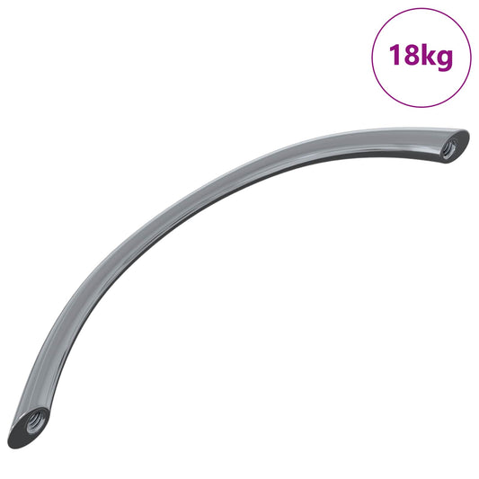 vidaXL Λαβή 1385 pcs Ασημί 107 x 3.6 x 23 χιλ. Ανοξείδωτο ατσάλι