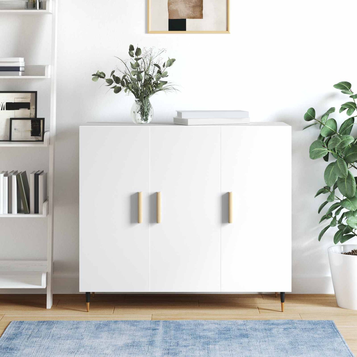 vidaXL Ευθεία Λαβή 587 pcs Φυσικό Χρώμα Ξύλου 130 x 25 x 30 mm