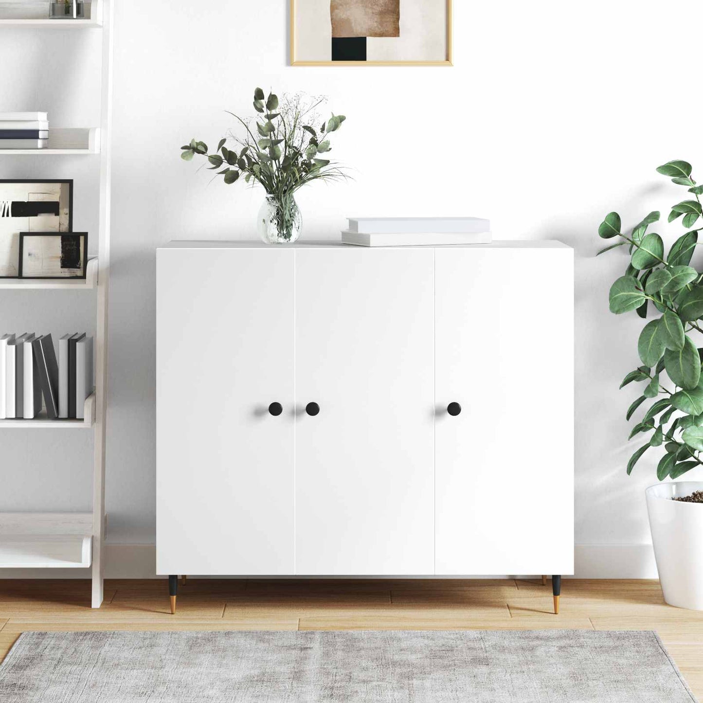 vidaXL Λαβή 1461 pcs Μαύρο Ø30 χιλ. Αλουμίνιο