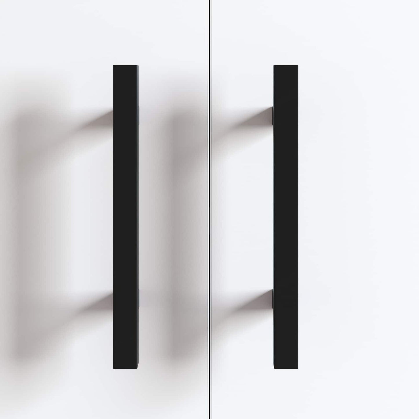 vidaXL Χειριστήριο Ντουλάπας 12 pcs Μαύρο M4 x 18 χιλ.