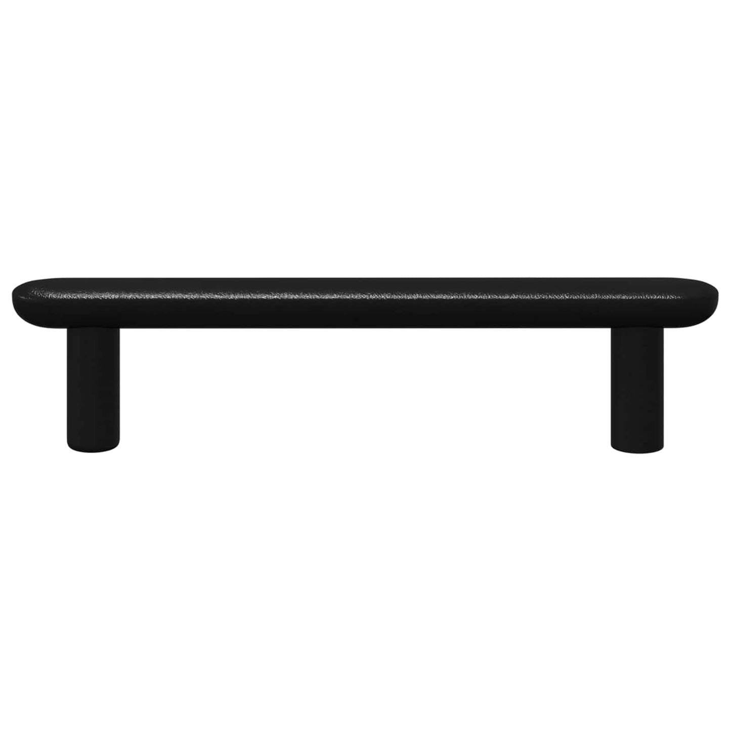 vidaXL Χειριστήριο Ντουλάπας 2 pcs Μαύρο 121 x 16.6 x 28.3 mm Σίδερο