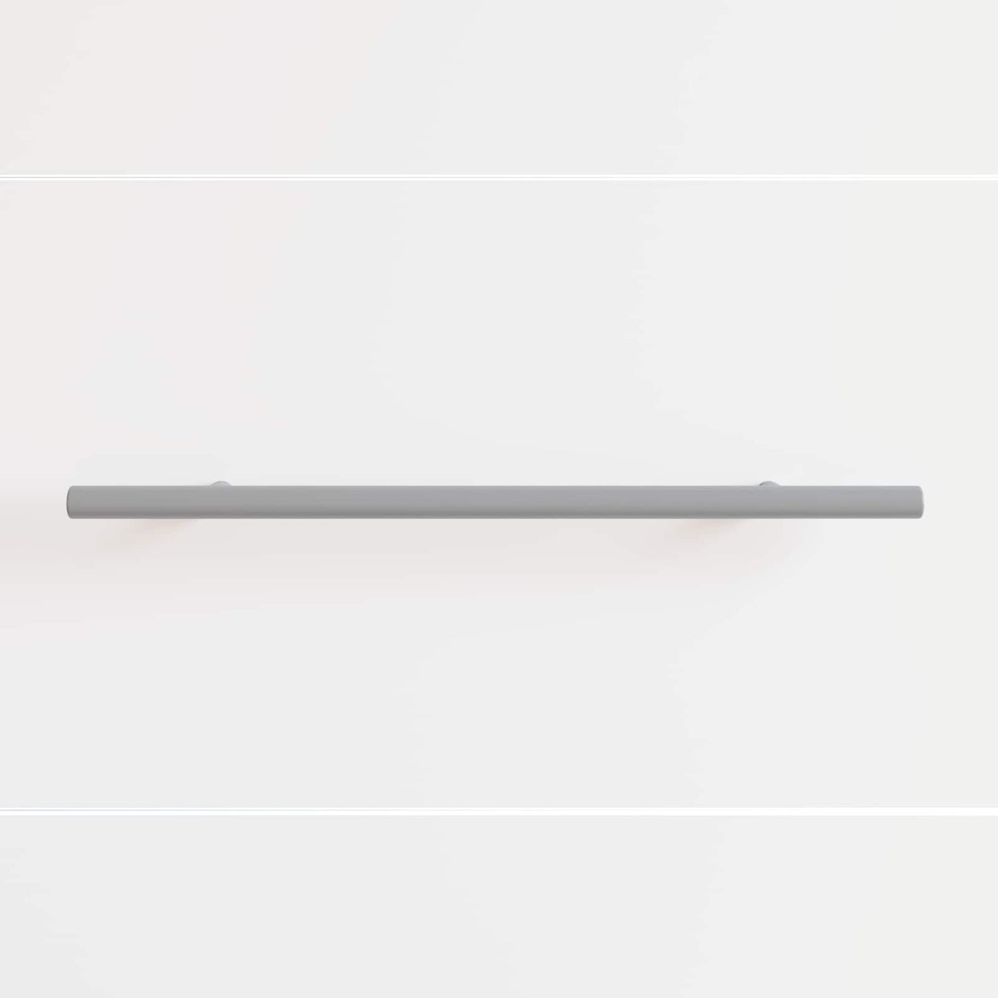 vidaXL Χειριστήριο Ντουλάπας 2 pcs Ασημί 300 mm Ανοξείδωτο ατσάλι