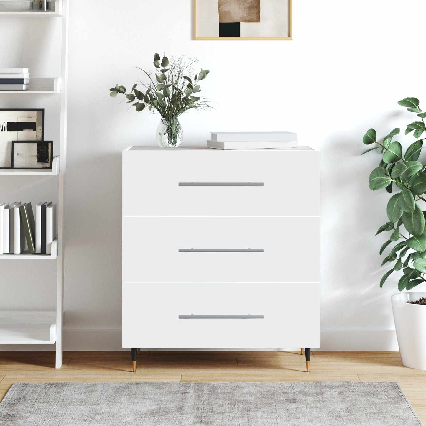 vidaXL Χειριστήριο Ντουλάπας 2 pcs Ασημί 300 mm Ανοξείδωτο ατσάλι