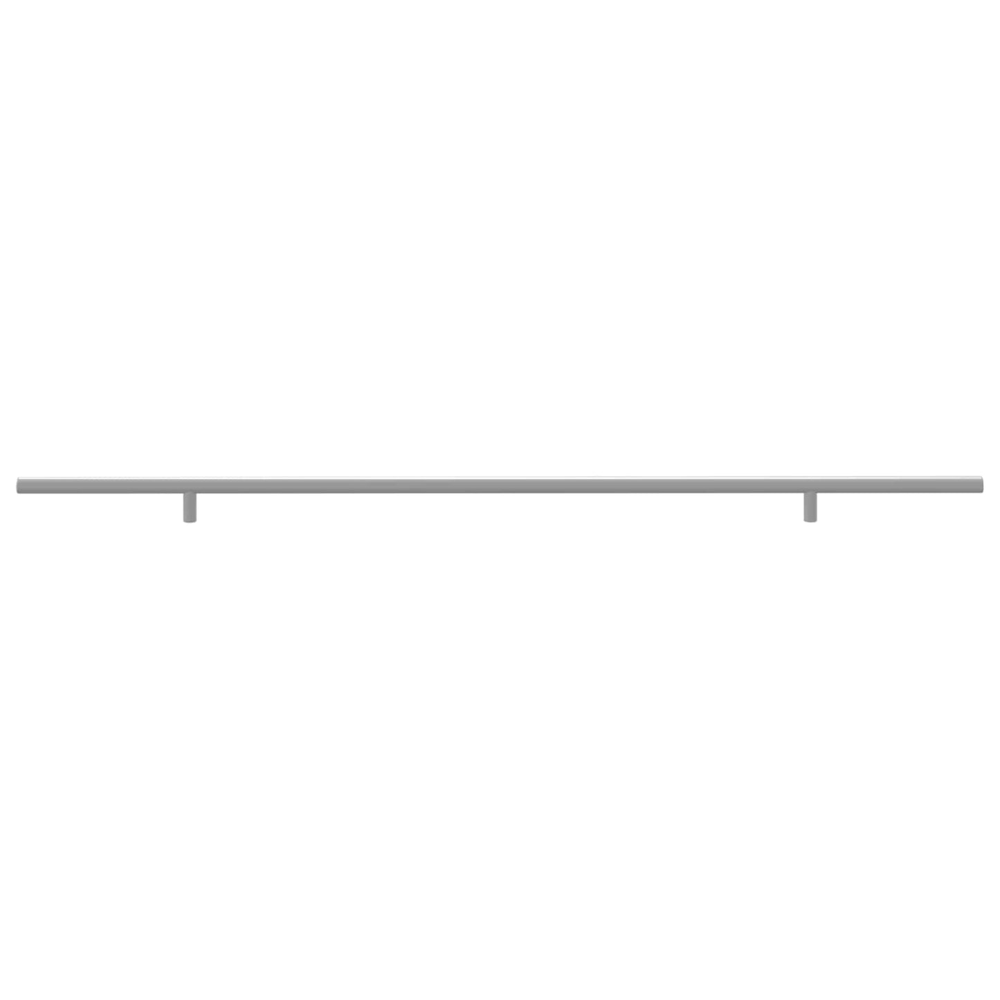 vidaXL Χειριστήριο Ντουλάπας 12 pcs Ασημί 1700mm Ανοξείδωτο ατσάλι