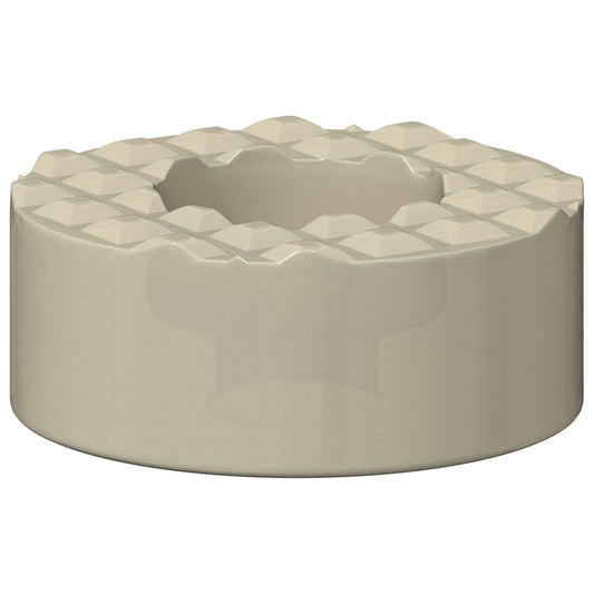 vidaXL Προστάτες ποδιού καρέκλας 2 pcs Διαφανές Ø 15 x 16 mm PVC