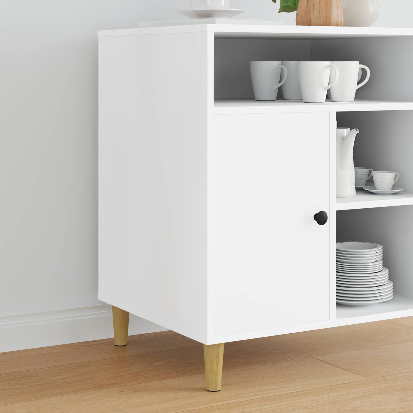 vidaXL Πόδια Επίπλων 2 pcs Καφέ Ø 44 x 100 mm Στερεό Ξύλο Ευκαλύπτου