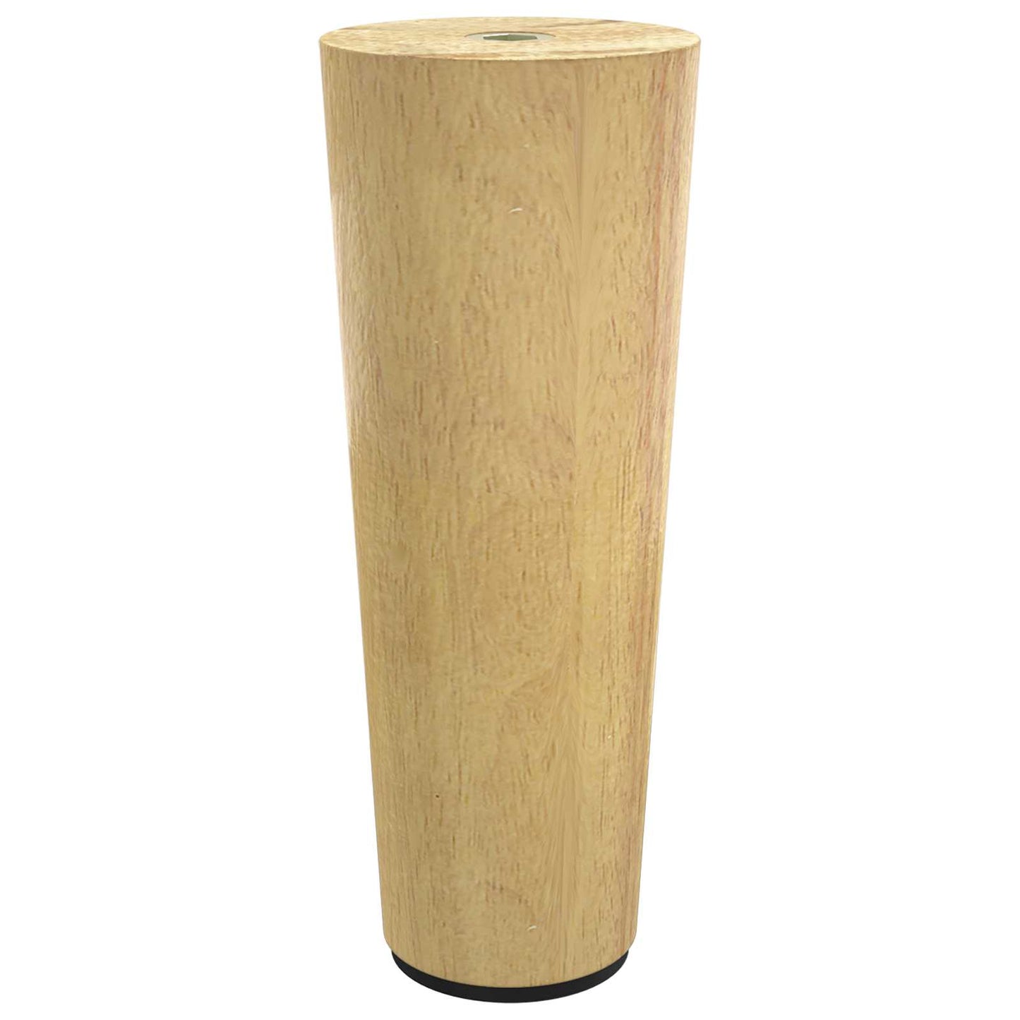 vidaXL Πόδια Επίπλων 2 pcs Καφέ Ø 44 x 100 mm Στερεό Ξύλο Ευκαλύπτου