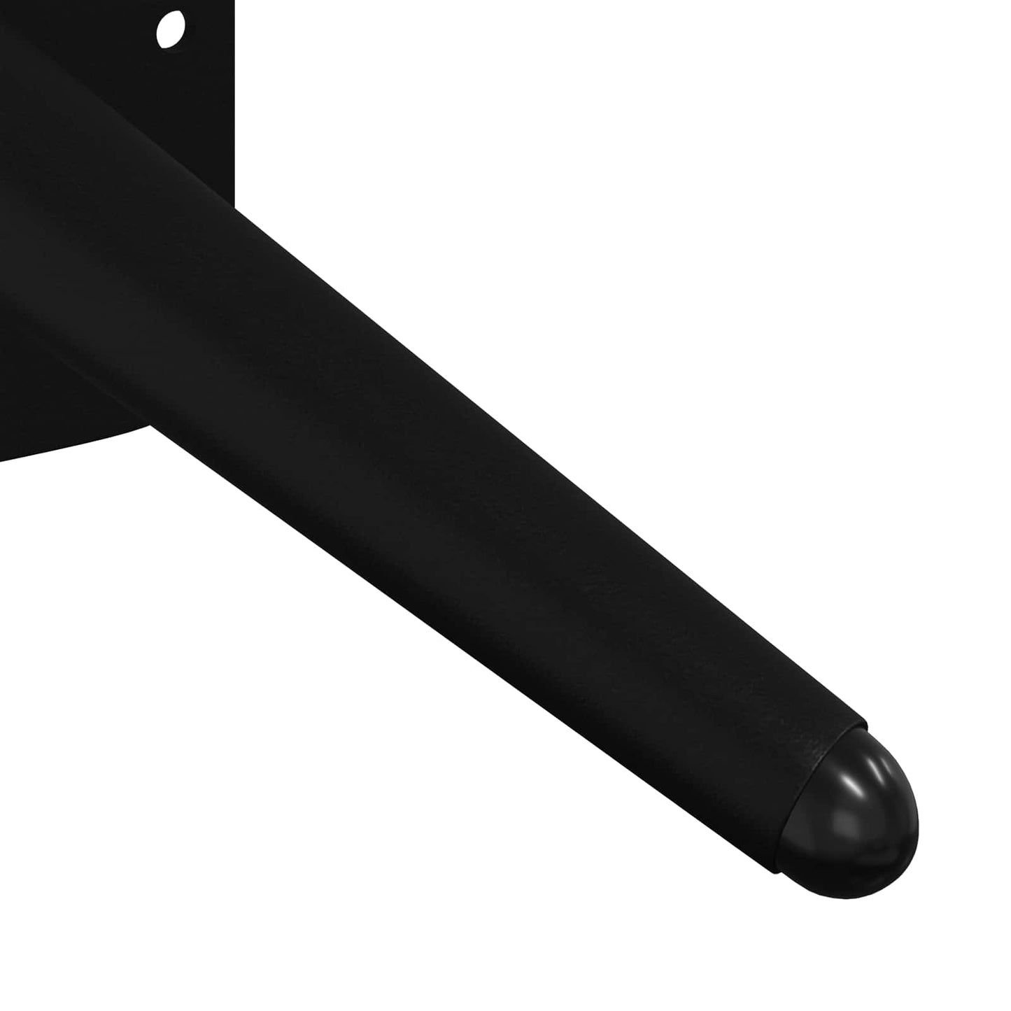 vidaXL Σταντ Πόδια 12 pcs Μαύρο 56 x 56 x 100 mm Σίδερο