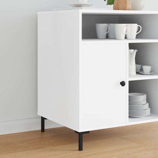 vidaXL Στηρίγματα 2 τεμ. Μαύρο 57 x 57 x 100 mm Σίδερο