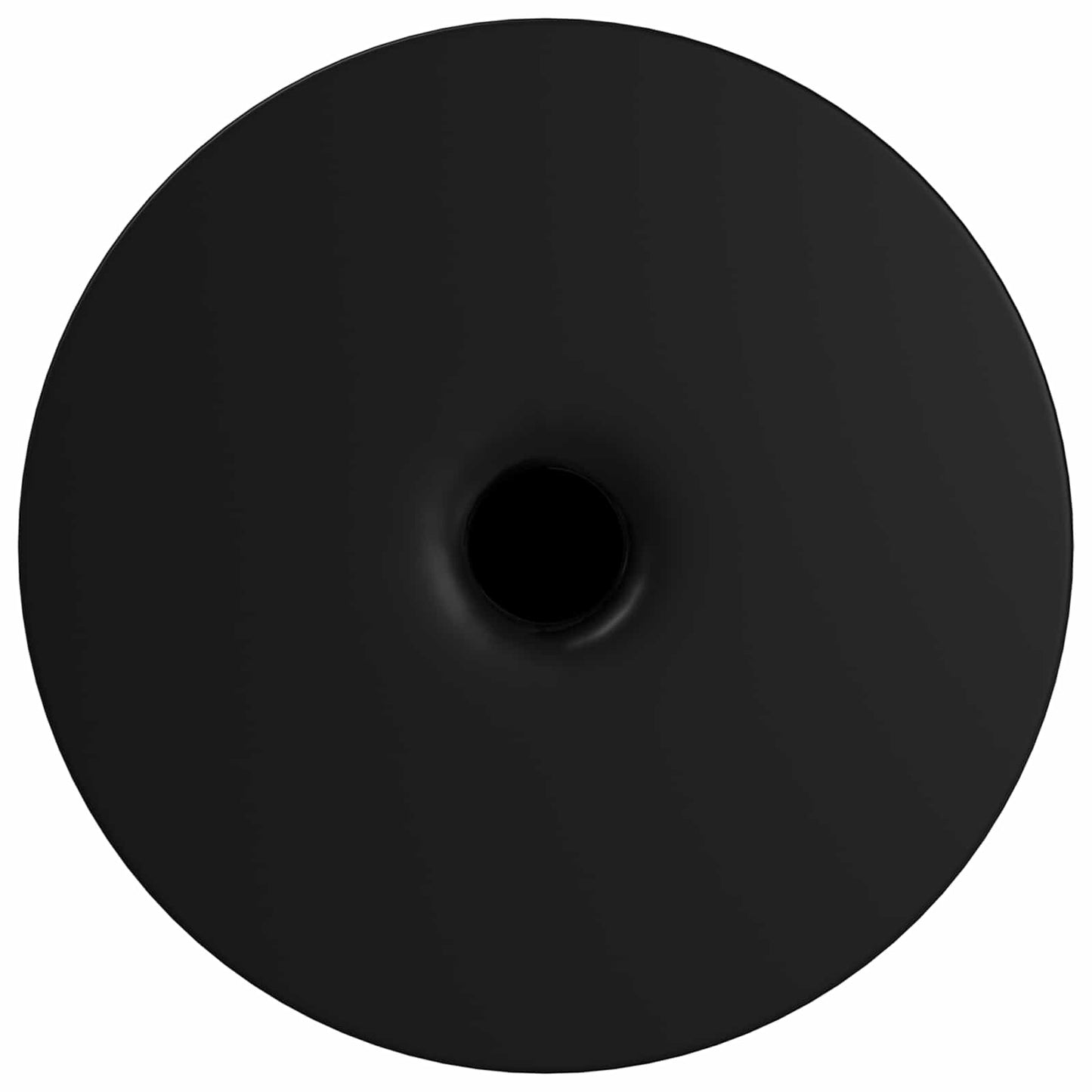 vidaXL Πόδια Επίπλων 2 pcs Μαύρο Ø 40 x 98 mm Σίδερο