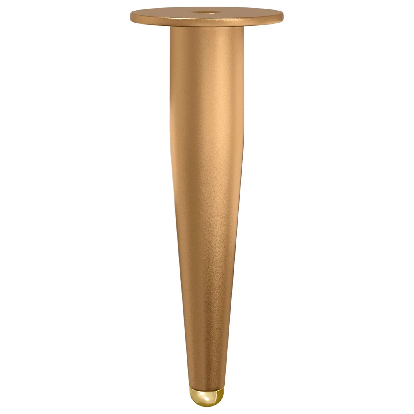 vidaXL Στηρίγματα 2 τμχ. Χρυσό 98 x 40 mm Σίδερο