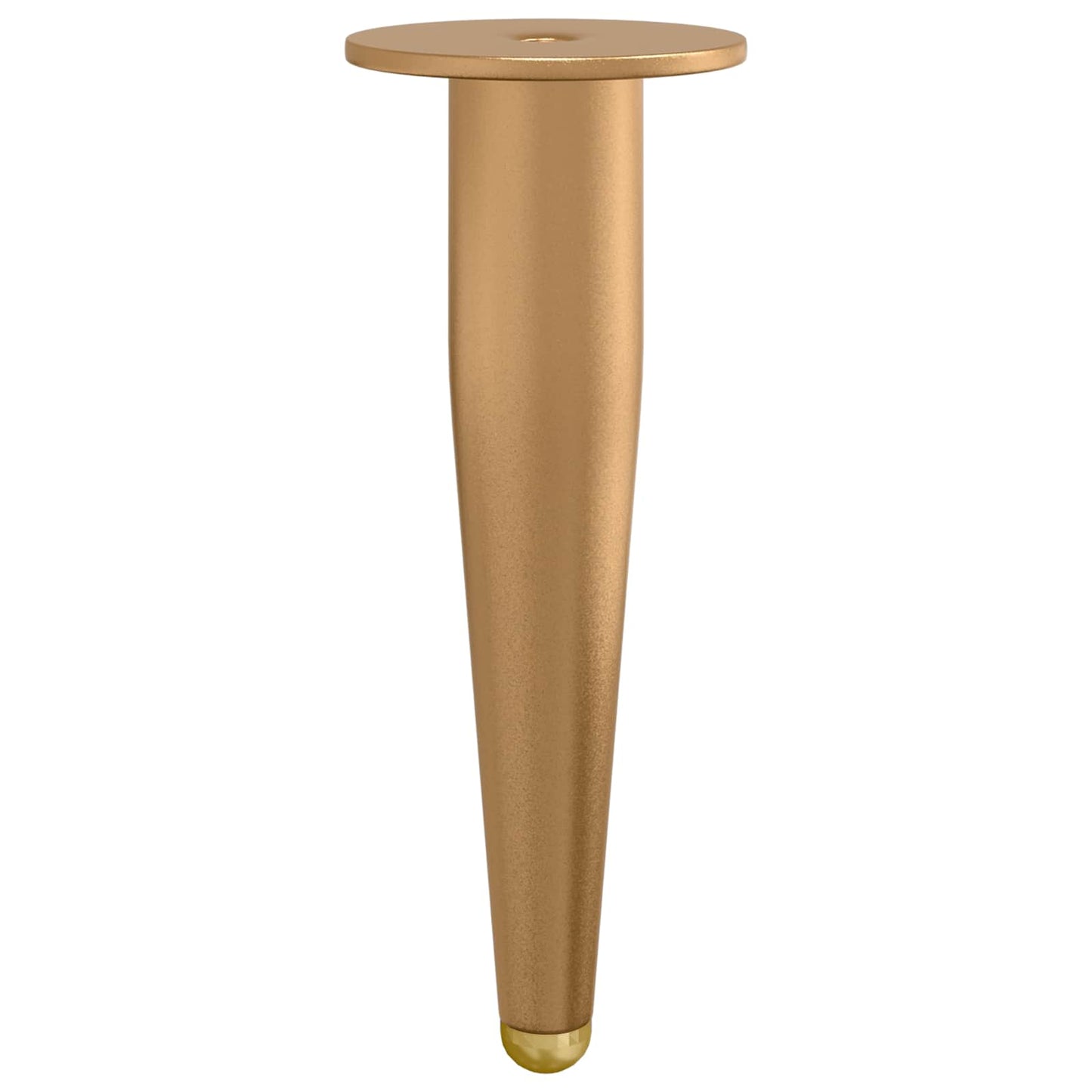 vidaXL Στηρίγματα 2 τμχ. Χρυσό 98 x 40 mm Σίδερο
