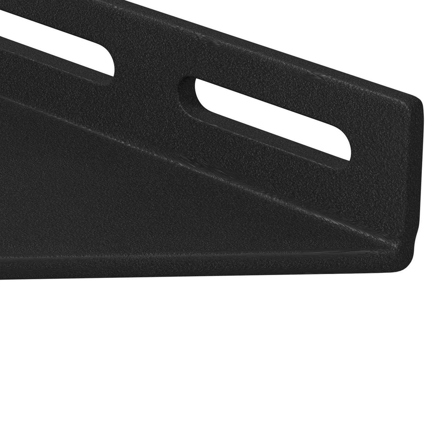 vidaXL Βραχίονας Γωνίας 2 pcs Μαύρο 138,5 x 50,5 x 16 mm Σίδερο