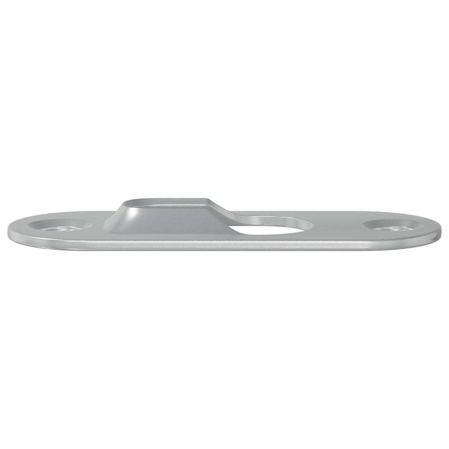 vidaXL ΚΡΕΜΑΣΤΡΑ ΜΕ ΚΛΕΙΔΩΜΑ 12 pcs Ασημί 45 x 16 x 3.5 mm Σίδερο