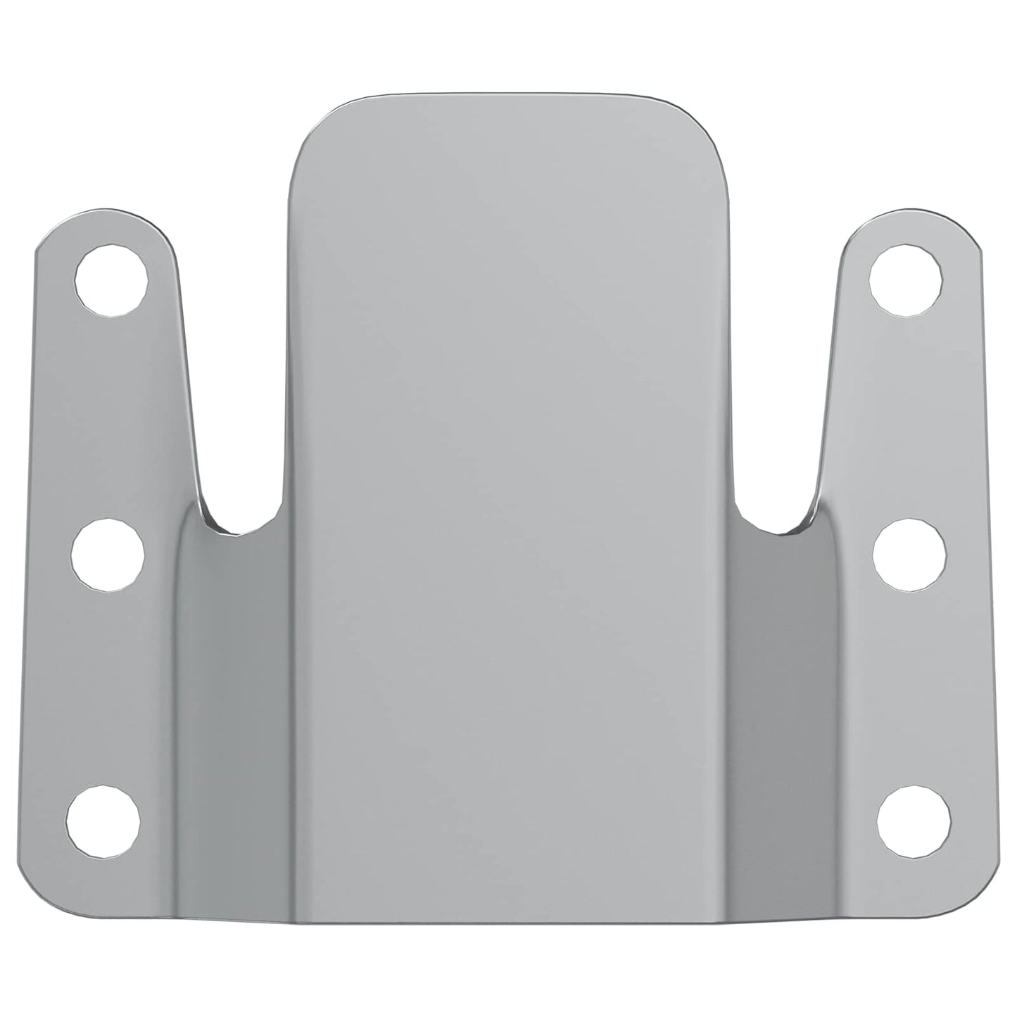 vidaXL Βραχίονας Θαμμένου Στήριξης 419 pcs Ασημί 75 x 66 x 1,4 χιλ
