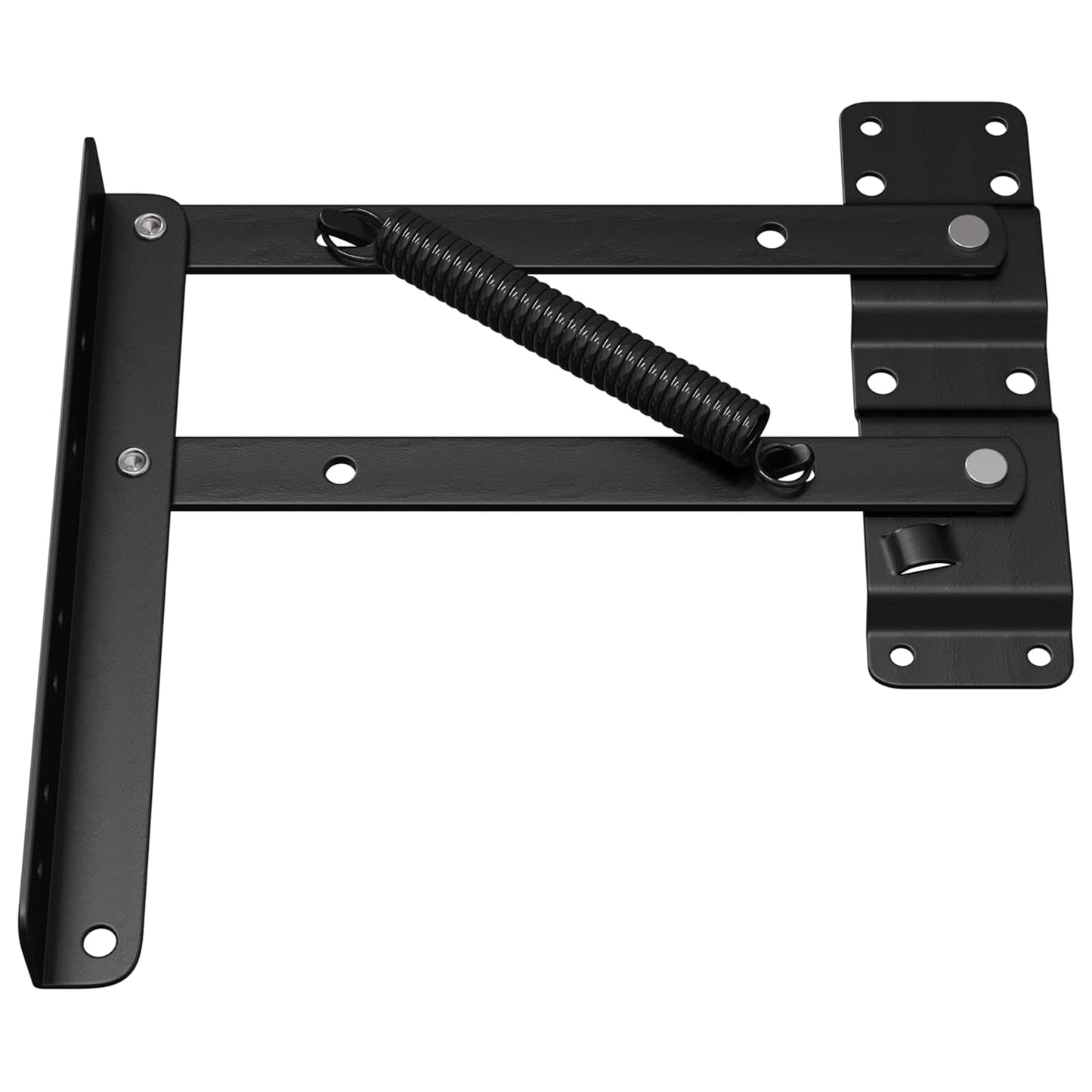 vidaXL Μηχανισμός Ανύψωσης Κρεβατιού 2 pcs Μαύρο 340 x 95 x 40 χιλ