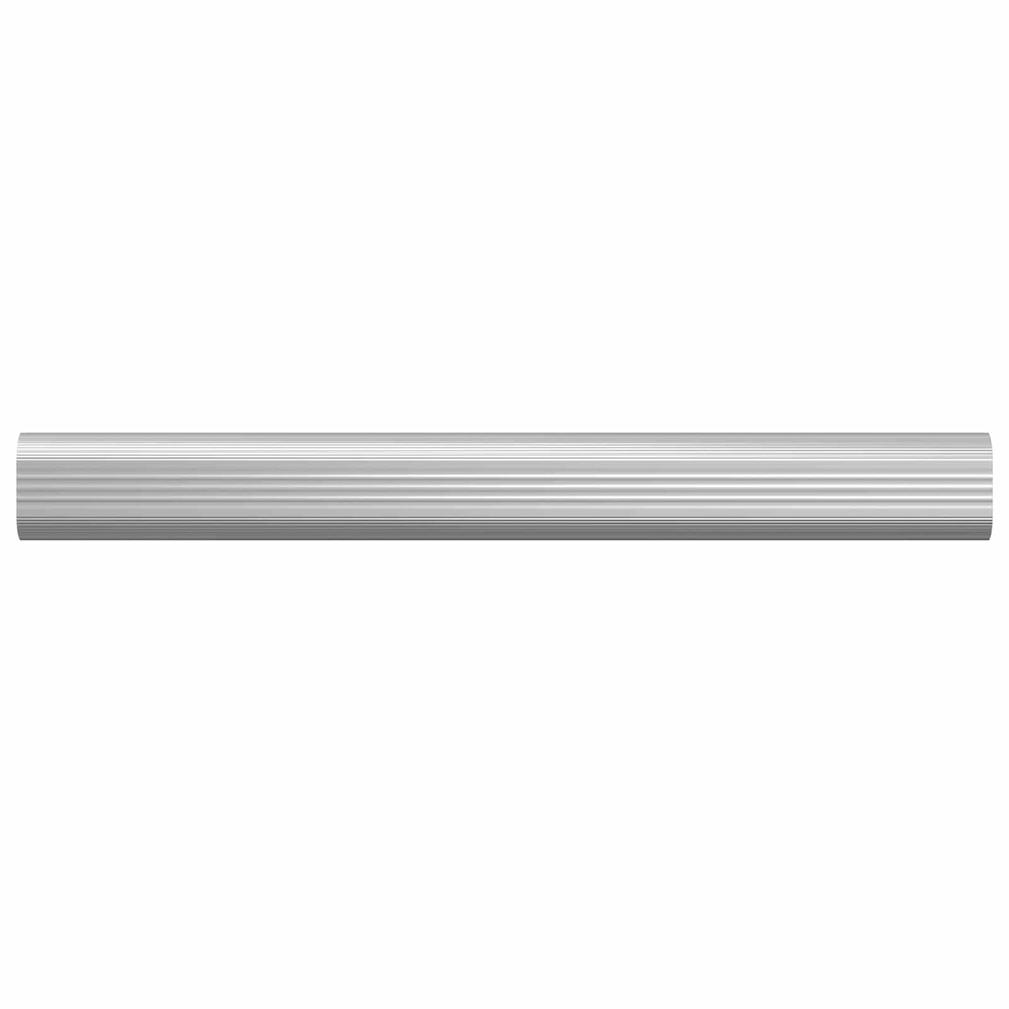 vidaXL Ράβδος Ντουλάπας 2 pcs Ασημί 264 x 15 x 29 mm Αλουμινένιο Κράμα