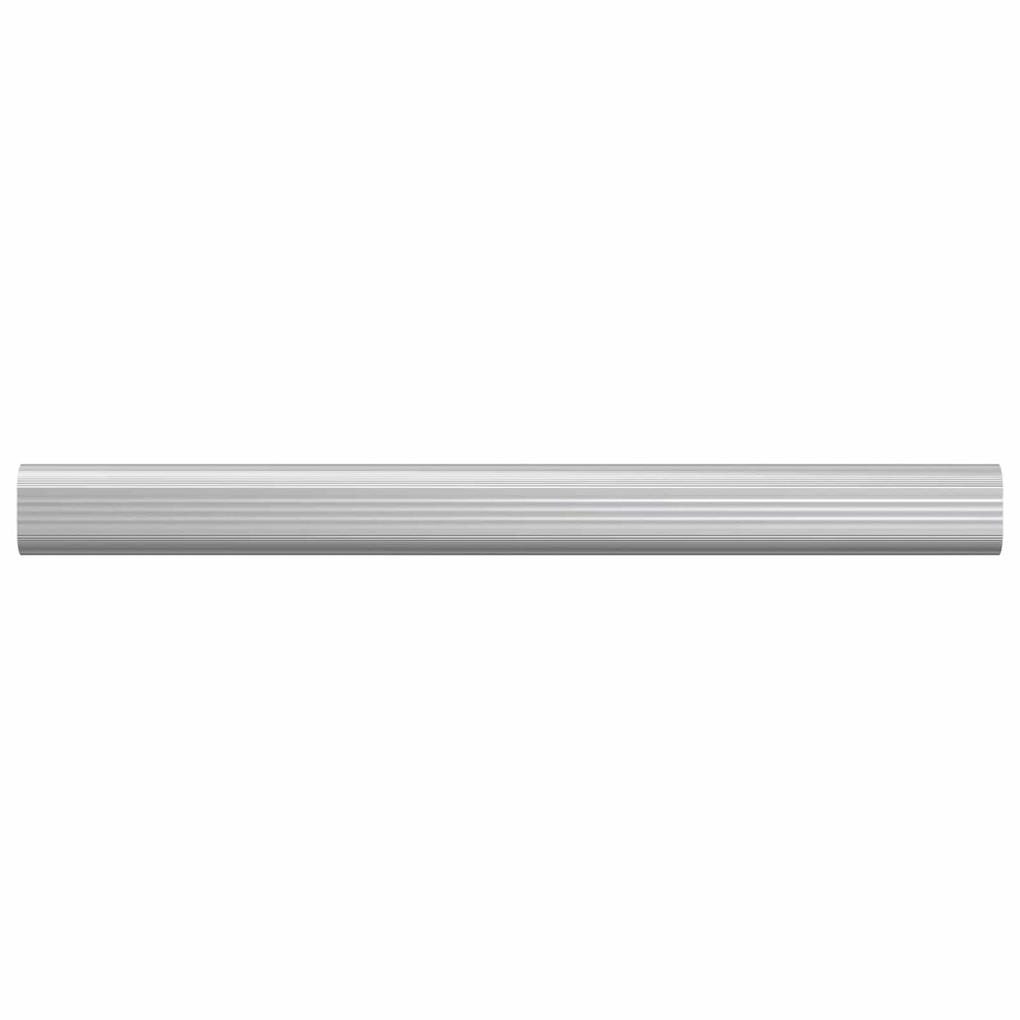 vidaXL Ράβδος Ντουλάπας 12 pcs Ασημί 316 x 15 x 29 mm