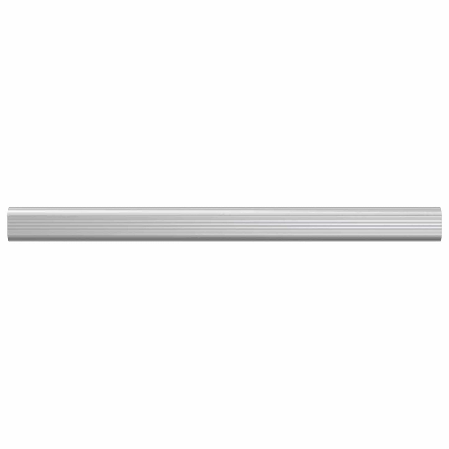 vidaXL Ράβδος Ντουλάπας 12 pcs Ασημί 372 x 15 x 29 mm