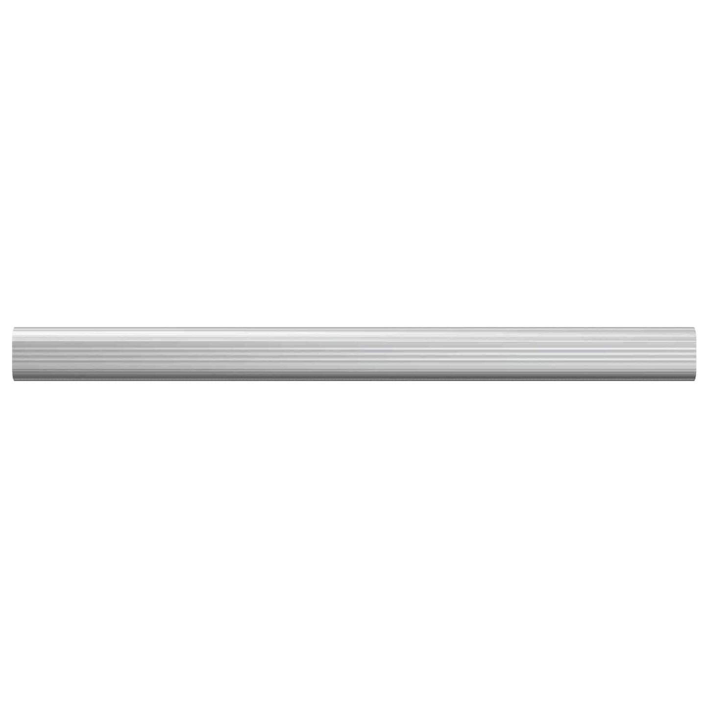 vidaXL Ράβδος Ντουλάπας 12 pcs Ασημί 464 x 15 x 29 mm