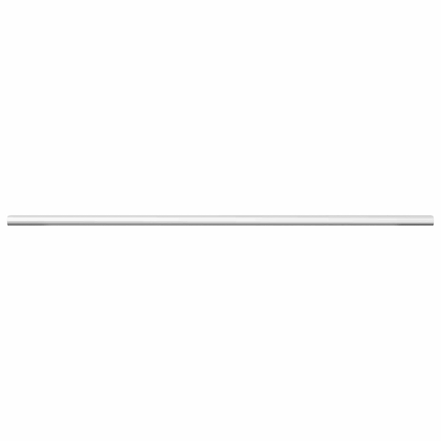 vidaXL Ράβδος Ντουλάπας 2 pcs Ασημί 664 x 15 x 29 mm Αλουμινένιο Κράμα