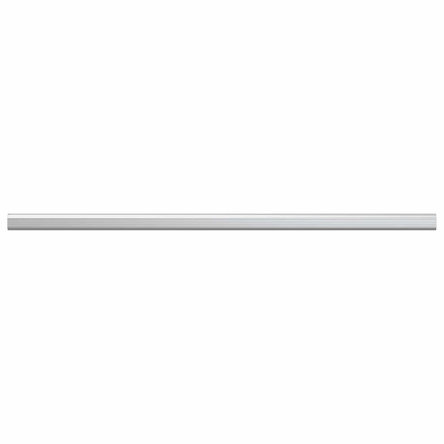 vidaXL Ράβδος Ντουλάπας 12 pcs Ασημί 764 x 15 x 29 mm
