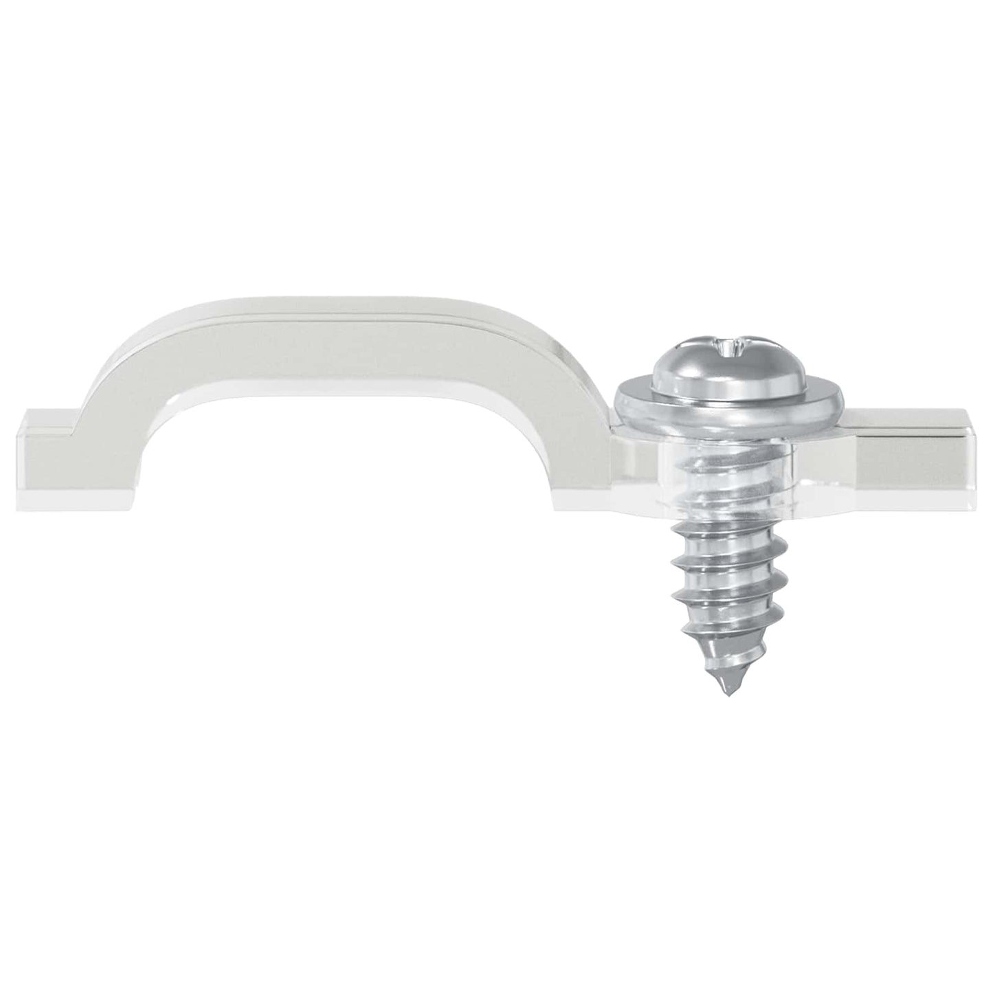 vidaXL Κλιπ LED Ταινίας 2 pcs Διαφανές 2 x 1 x 0.5 εκ