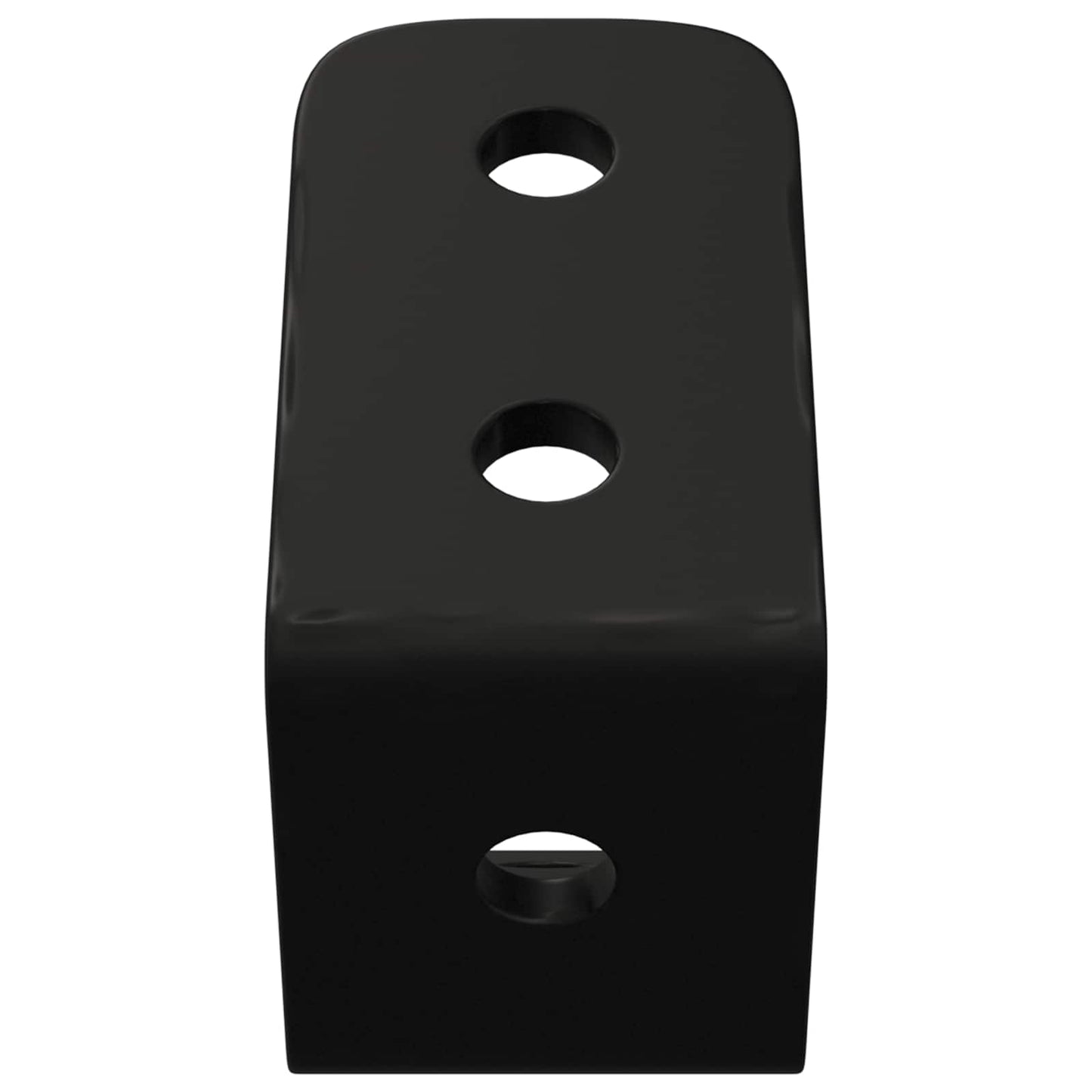 vidaXL Άγκιστρα 12 pcs Μαύρο M5 x 110 mm Σίδερο