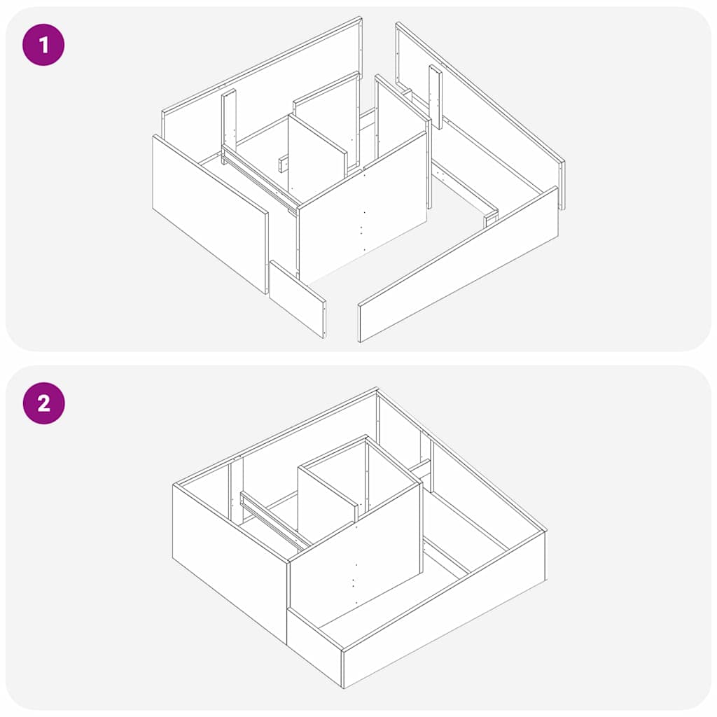 vidaXL Γλάστρα Κήπου Ασημί 100 x 100 x 50 cm Ανοξείδωτο ατσάλι