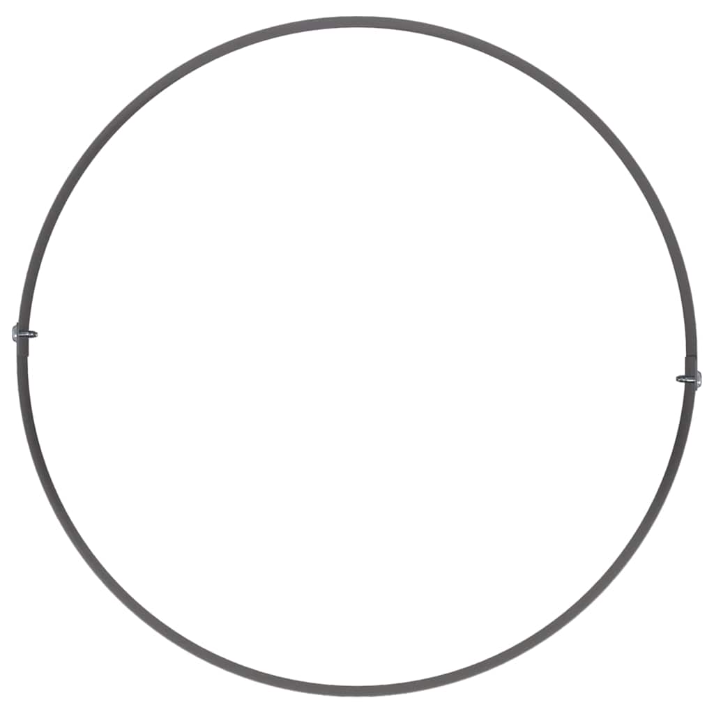 vidaXL Ζαρντινιέρες κήπου 5 pcs Μαύρο 30 x 30 x 20 cm Ατσάλι