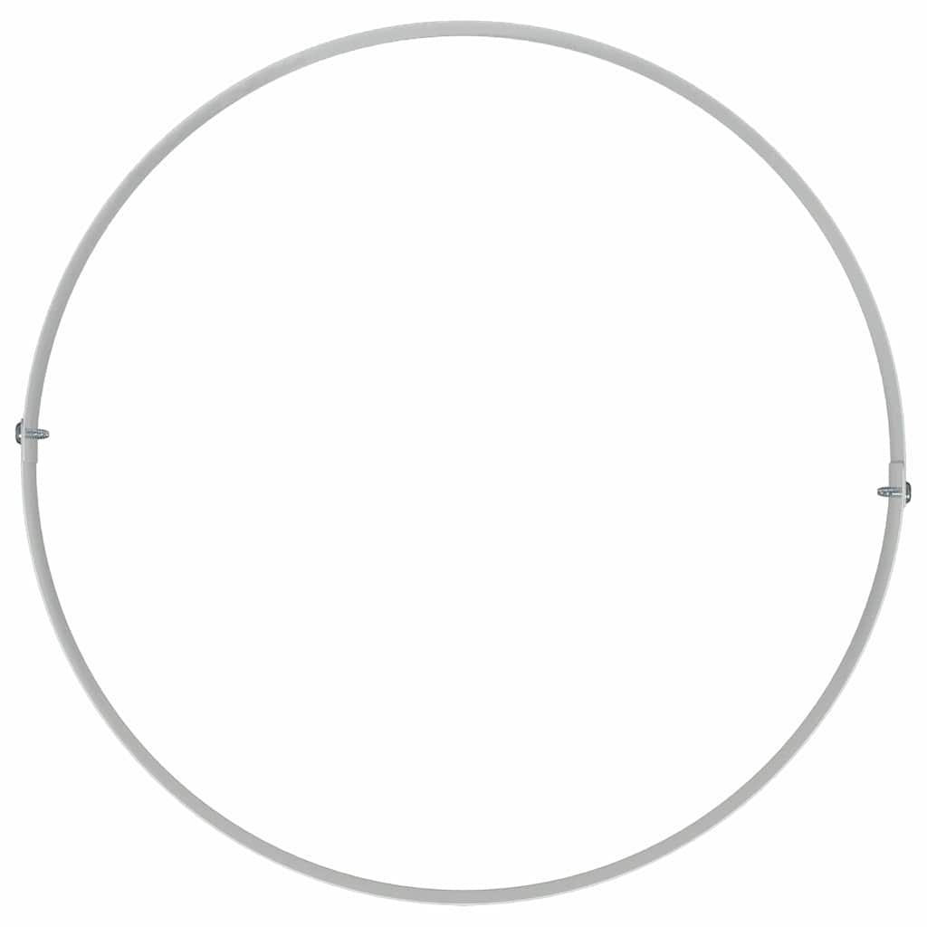 vidaXL Γλάστρα Κήπου Λευκό 30 x 30 x 20 cm Ψυχρής έλασης χάλυβας