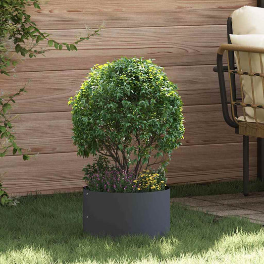 vidaXL Γλάστρα Κήπου Ανθρακί 30 x 30 x 20 cm Ψυχρής έλασης χάλυβας