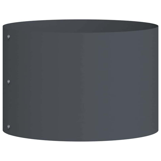 vidaXL Γλάστρα Κήπου Ανθρακί 30 x 30 x 20 cm Ψυχρής έλασης χάλυβας