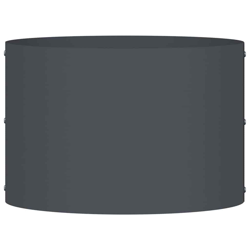 vidaXL Γλάστρα Κήπου 5 pcs Ανθρακί 30 x 30 x 20 cm