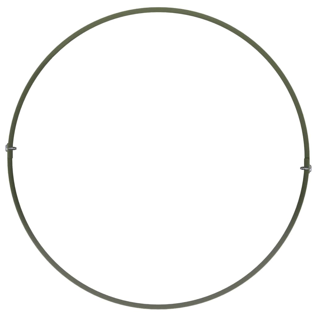 vidaXL Ζαρντινιέρες κήπου 5 pcs Λαδί 30 x 30 x 20 cm Ατσάλι