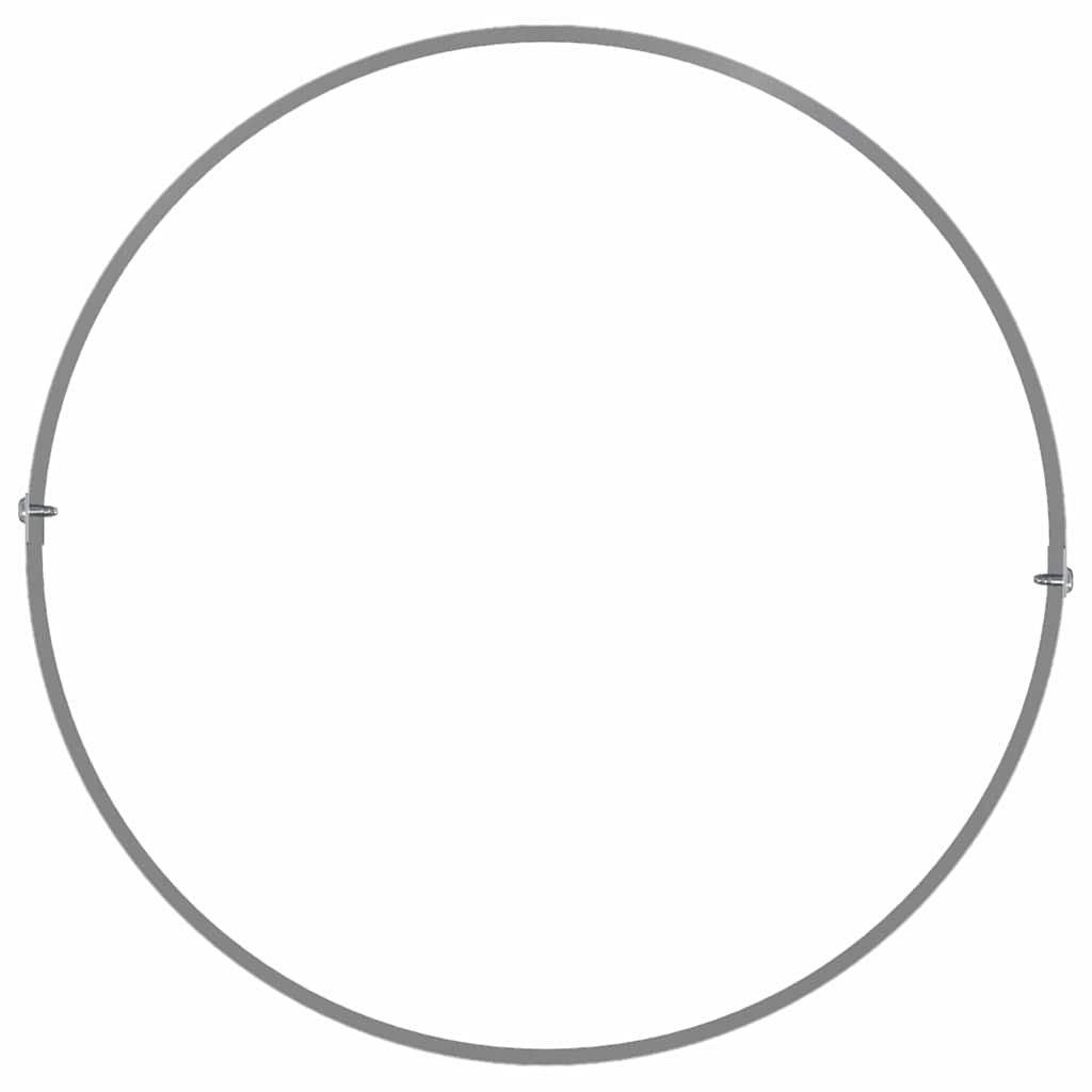 vidaXL Γλάστρα Κήπου Ασημί 30 x 30 x 20 cm Επικαλυμμένος Χάλυβας