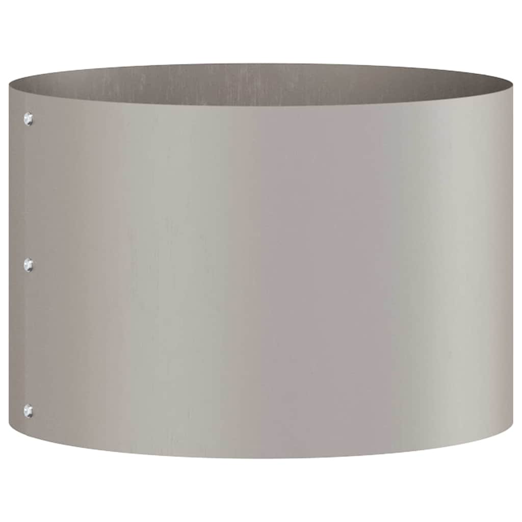 vidaXL Γλάστρα Κήπου Καφέ 30 x 30 x 20 cm Ατσάλι Σκληρυθέν στον Αέρα