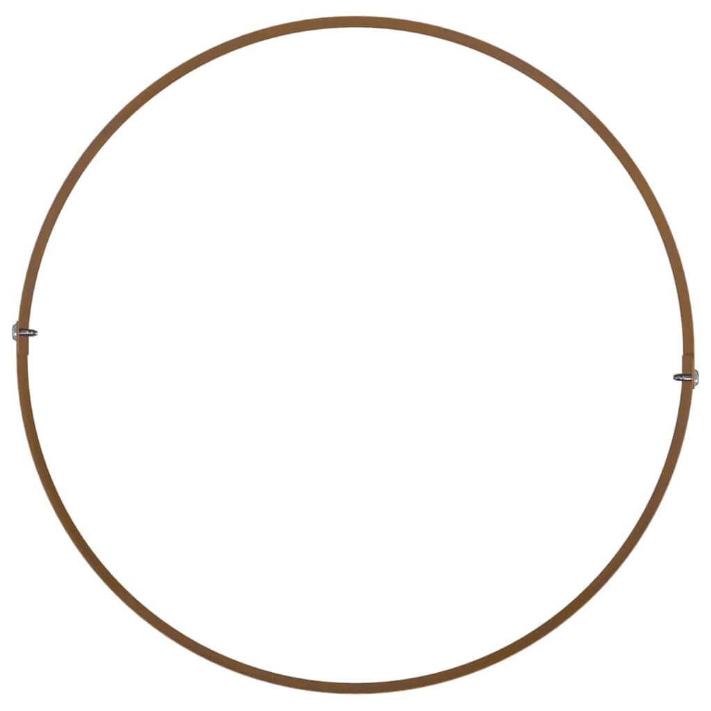 vidaXL Γλάστρα Κήπου Καφέ 30 x 30 x 20 cm Ατσάλι Σκληρυθέν στον Αέρα