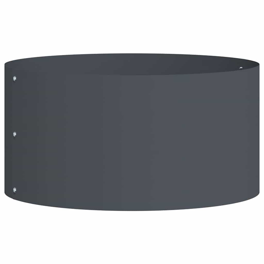 vidaXL Ζαρντινιέρες κήπου 5 pcs Ανθρακί 40 x 40 x 20 cm Ατσάλι