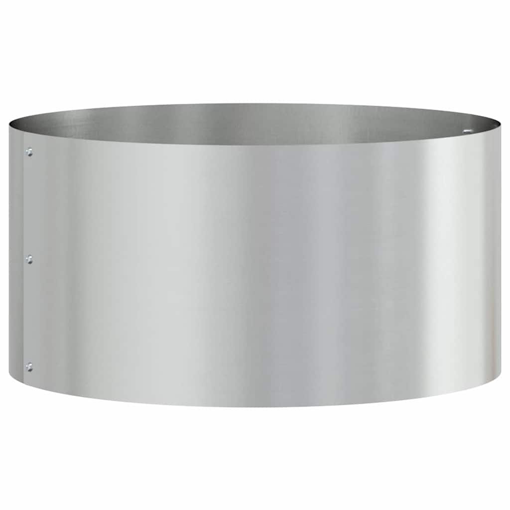 vidaXL Δακτύλιος γλάστρας 5 τμχ. Ασημί 40 x 40 x 20 cm