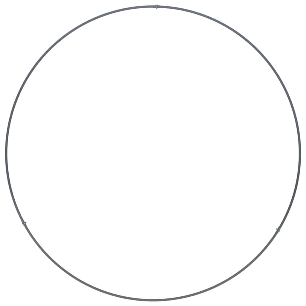 vidaXL Γλάστρα Κήπου 5 pcs Ανθρακί 80 x 80 x 20 cm