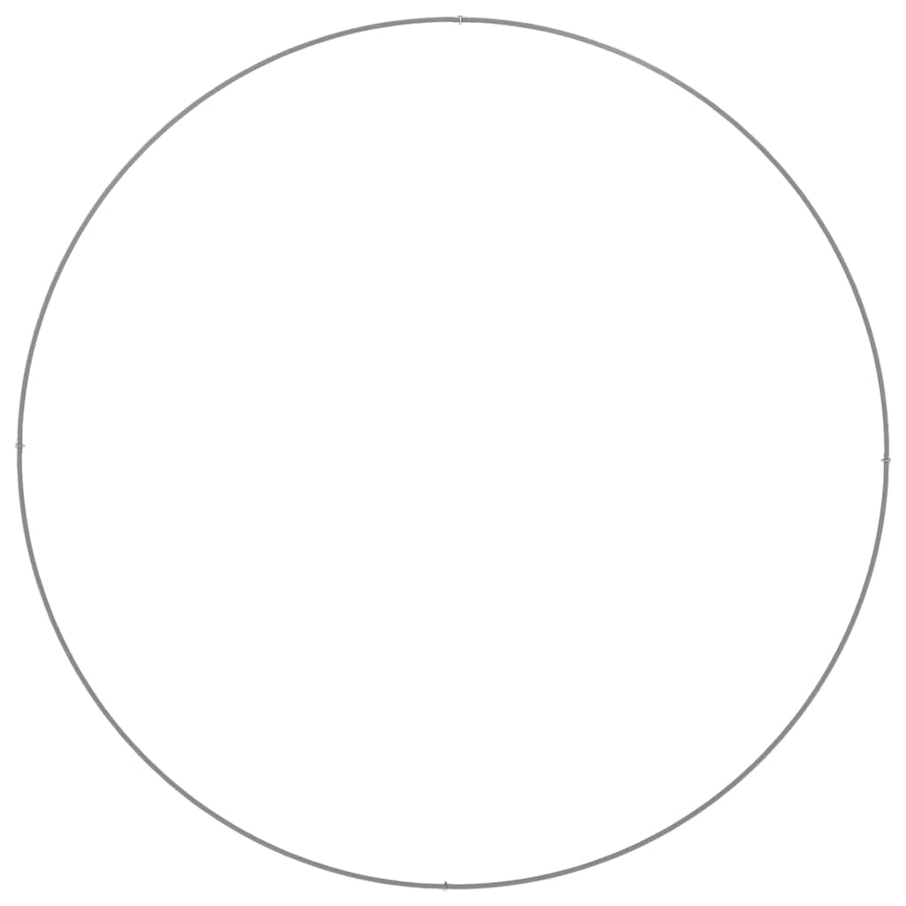 vidaXL Γλάστρα Κήπου 5 pcs Ασημί 120 x 120 x 20 εκ. Ανοξείδωτο ατσάλι