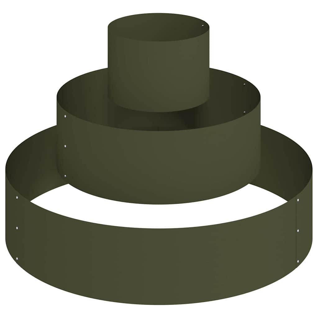 vidaXL Γλάστρα Κήπου Ελιά Πράσινη 90 x 90 x 20 εκ