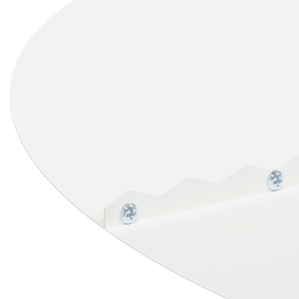 vidaXL κατάλληλο για επίπεδα δαχτυλίδια δέντρου Λευκό Ø30 / 60 εκ.